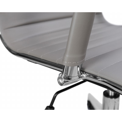 Офисное кресло для руководителей DOBRIN CLARK SIMPLE (серый (47)) - купить в Екатеринбурге, в наличии