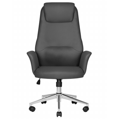 Офисное кресло для руководителей DOBRIN COLTON (серый) - купить в Екатеринбурге, в наличии