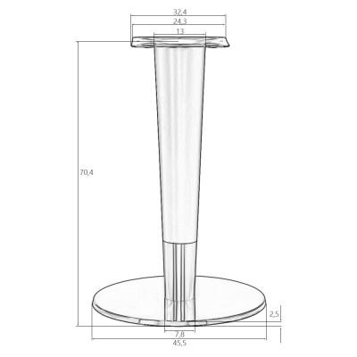 Подстолье обеденное DOBRIN ANGELO - купить в Екатеринбурге, в наличии