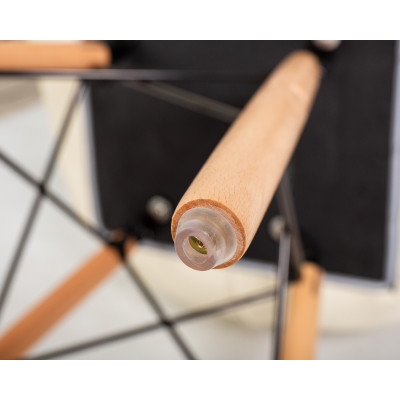 Стул обеденный DOBRIN BUTTERFLY (ножки светлый бук, цвет сиденья кремовый)