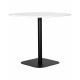 Стол обеденный DOBRIN OTIS (белая столешница, черное основание) - купить в Екатеринбурге, в наличии
