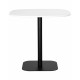 Стол обеденный DOBRIN OTIS (белая столешница, черное основание) - купить в Екатеринбурге, в наличии