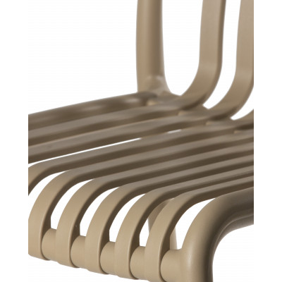 Стул полубарный DOBRIN CHLOE (бежевый (GR-03))