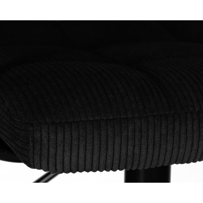 Стул барный DOBRIN KRUGER ARM BLACK (черный вельвет (LAR-E2041-52)) - купить в Екатеринбурге, в наличии