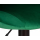 Стул барный DOBRIN LOGAN BLACK (зеленый велюр (MJ9-88)) - купить в Екатеринбурге, в наличии