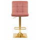 Стул барный DOBRIN GOLDIE (пудрово-розовый велюр (MJ9-32))