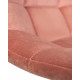 Набор 2 шт Стул барный DOBRIN TAILOR WHITE (пудрово-розовый велюр (MJ9-32)) - купить в Екатеринбурге, в наличии