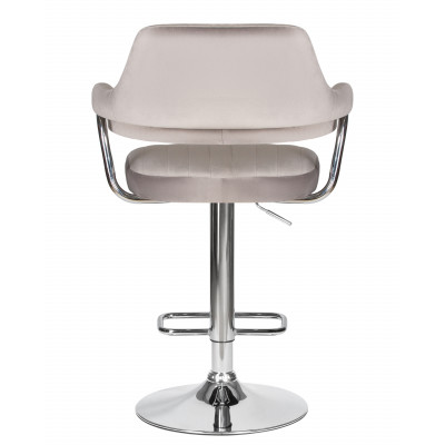 Набор 2 шт Стул барный DOBRIN CHARLY (серый велюр (MJ9-75))