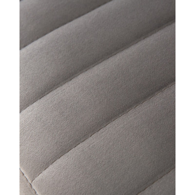 Набор 2 шт Стул барный DOBRIN CHARLY (серый велюр (MJ9-75))