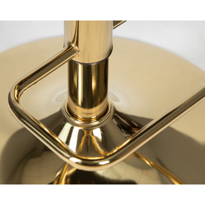 Набор 2 шт Стул барный DOBRIN CHARLY GOLD (черный велюр (MJ9-101))