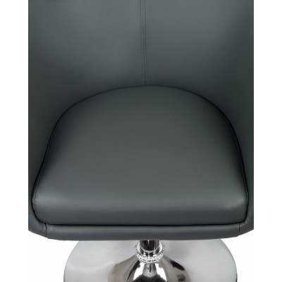 Кресло дизайнерское DOBRIN EDISON (серый) - купить в Екатеринбурге, в наличии