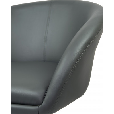 Кресло дизайнерское DOBRIN EDISON (серый) - купить в Екатеринбурге, в наличии