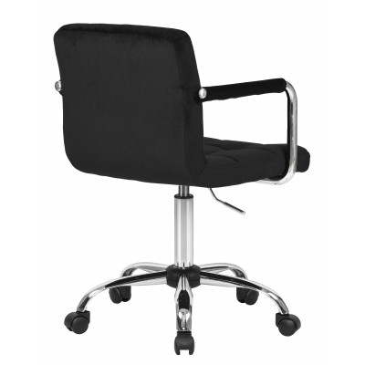 Набор 2 шт Офисное кресло для персонала DOBRIN TERRY (черный велюр (MJ9-101))