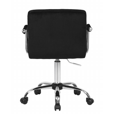 Набор 2 шт Офисное кресло для персонала DOBRIN TERRY (черный велюр (MJ9-101))