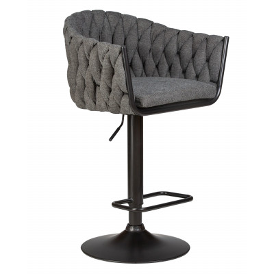 Стул барный DOBRIN LEON (графитовая ткань (LAR-275-21))