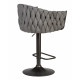 Стул барный DOBRIN LEON (графитовая ткань (LAR-275-21))
