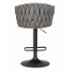 Стул барный DOBRIN LEON (графитовая ткань (LAR-275-21))