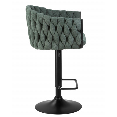 Набор 2 шт Стул барный DOBRIN LEON (зеленая ткань (LAR 275-23)) - купить в Екатеринбурге, в наличии
