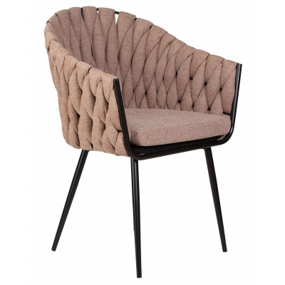 Набор 2 шт Стул обеденный DOBRIN MATILDA (коричневая ткань (LAR 275-3)) - купить в Екатеринбурге, в наличии