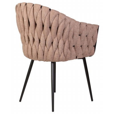 Набор 2 шт Стул обеденный DOBRIN MATILDA (коричневая ткань (LAR 275-3)) - купить в Екатеринбурге, в наличии