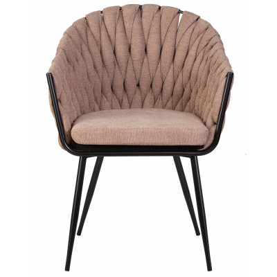 Набор 2 шт Стул обеденный DOBRIN MATILDA (коричневая ткань (LAR 275-3)) - купить в Екатеринбурге, в наличии