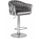 Стул барный DOBRIN MARCEL (серый велюр (MJ9-75))