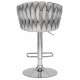 Стул барный DOBRIN MARCEL (серый велюр (MJ9-75))