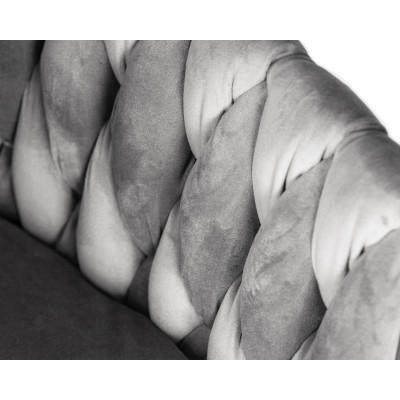 Стул барный DOBRIN MARCEL (серый велюр (MJ9-75))