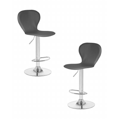 Набор 2 шт Стул барный DOBRIN ELISA (серый) - купить в Екатеринбурге, в наличии