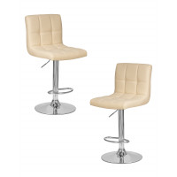 Набор 2 шт Стул барный DOBRIN CANDY (кремовый)