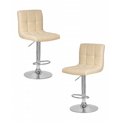 Набор 2 шт Стул барный DOBRIN CANDY (кремовый)