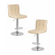 Набор 2 шт Стул барный DOBRIN CANDY (кремовый)