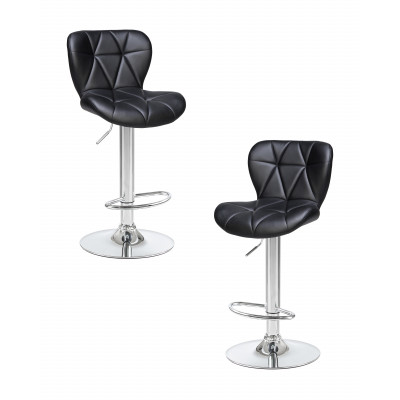 Набор 2 шт Стул барный DOBRIN BARNY (чёрный) - купить в Екатеринбурге, в наличии