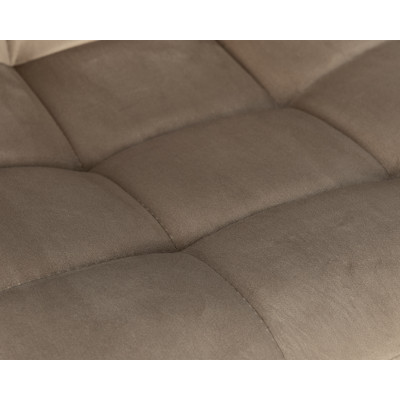 Стул барный DOBRIN NICOLE (черные матовые ножки, мокко велюр (108-104)) - купить в Екатеринбурге, в наличии