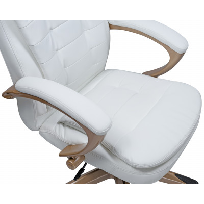 Офисное кресло для руководителей DOBRIN DONALD (белый) - купить в Екатеринбурге, в наличии