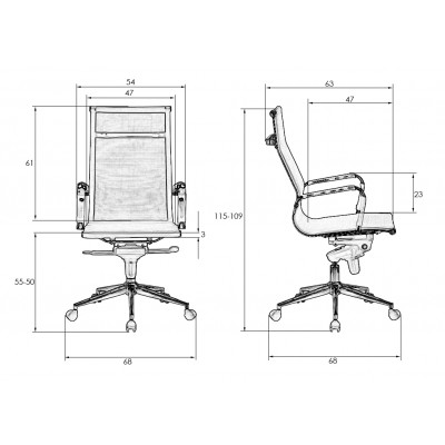 Набор 2 шт Офисное кресло для персонала DOBRIN CARTER (бежевый (22039)) - купить в Екатеринбурге, в наличии