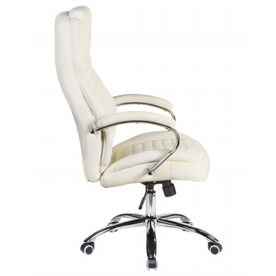 Офисное кресло для руководителей DOBRIN CHESTER (кремовый) - купить в Екатеринбурге, в наличии