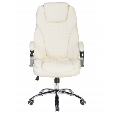 Офисное кресло для руководителей DOBRIN CHESTER (кремовый) - купить в Екатеринбурге, в наличии