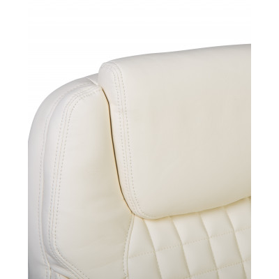 Офисное кресло для руководителей DOBRIN CHESTER (кремовый) - купить в Екатеринбурге, в наличии