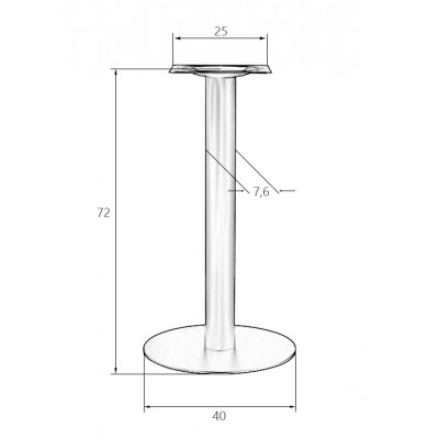 Подстолье обеденное DOBRIN JOSELYN - купить в Екатеринбурге, в наличии