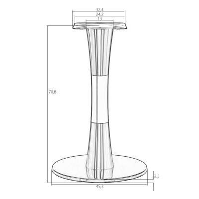 Подстолье обеденное DOBRIN GIORGIO - купить в Екатеринбурге, в наличии
