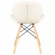 Набор 4 шт Стул обеденный DOBRIN BUTTERFLY (ножки светлый бук, цвет сиденья кремовый)
