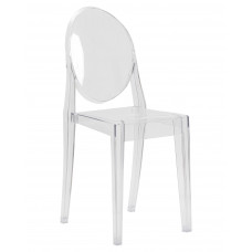 Стул обеденный DOBRIN VICTORIA GHOST (цвет прозрачный)