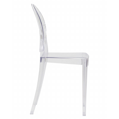 Стул обеденный DOBRIN VICTORIA GHOST (цвет прозрачный)