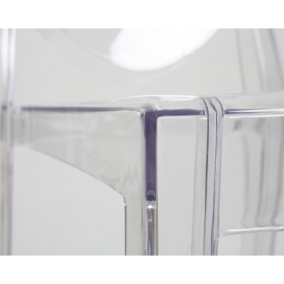 Стул обеденный DOBRIN VICTORIA GHOST (цвет прозрачный)