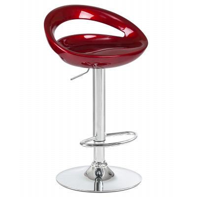 Стул барный DOBRIN DISCO (бордовый металлик) - купить в Екатеринбурге, в наличии