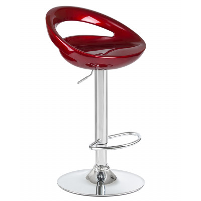 Стул барный DOBRIN DISCO (бордовый металлик) - купить в Екатеринбурге, в наличии