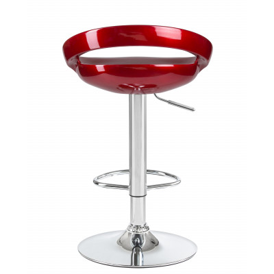 Стул барный DOBRIN DISCO (бордовый металлик) - купить в Екатеринбурге, в наличии