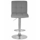 Набор 2 шт Стул барный DOBRIN CANDY (серый велюр (MJ9-75)) - купить в Екатеринбурге, в наличии