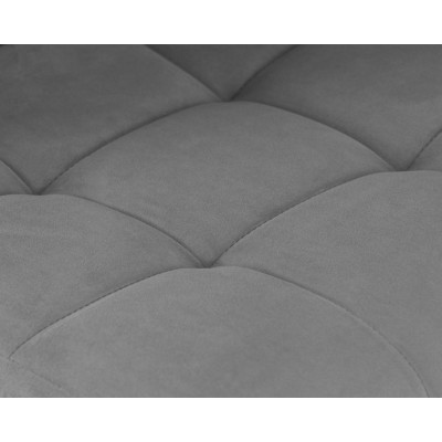 Набор 2 шт Стул барный DOBRIN CANDY (серый велюр (MJ9-75)) - купить в Екатеринбурге, в наличии